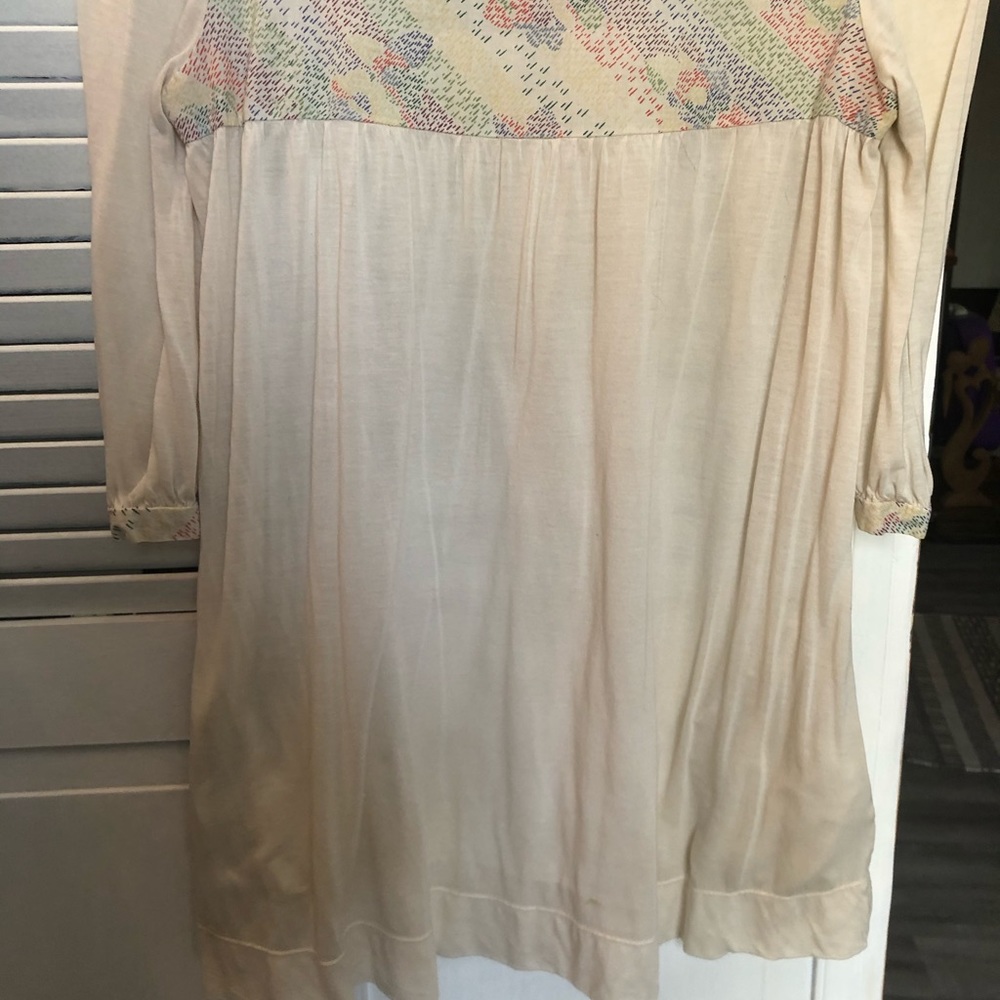 Sheer top with pockets